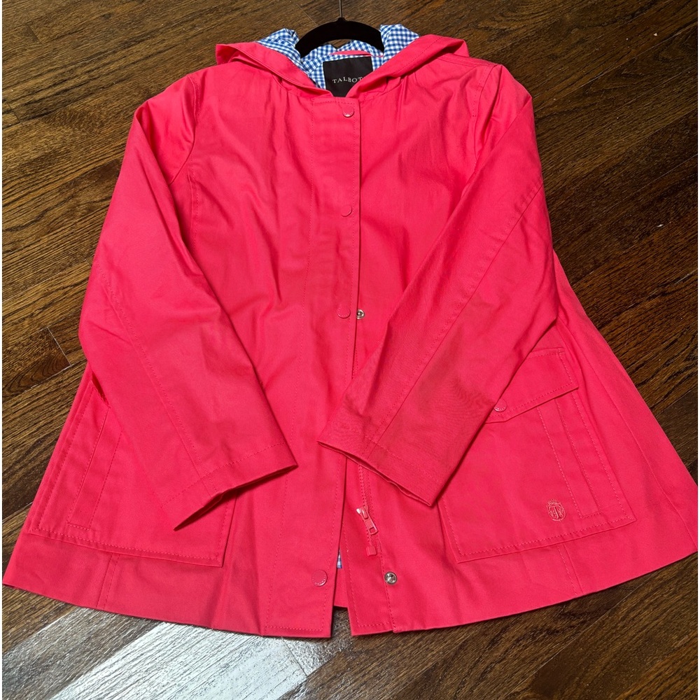 Talbots Spring Rain Jacket NWOT - Picture 2 of 5